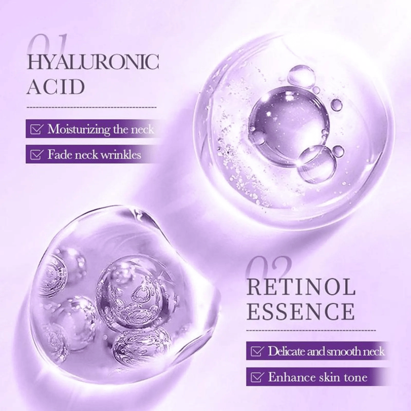 Instant Neck Lift Cream✨Infused with Retinol & Hyaluronic Acid | Firms the Neck, Reduces Wrinkles & Double Chin
